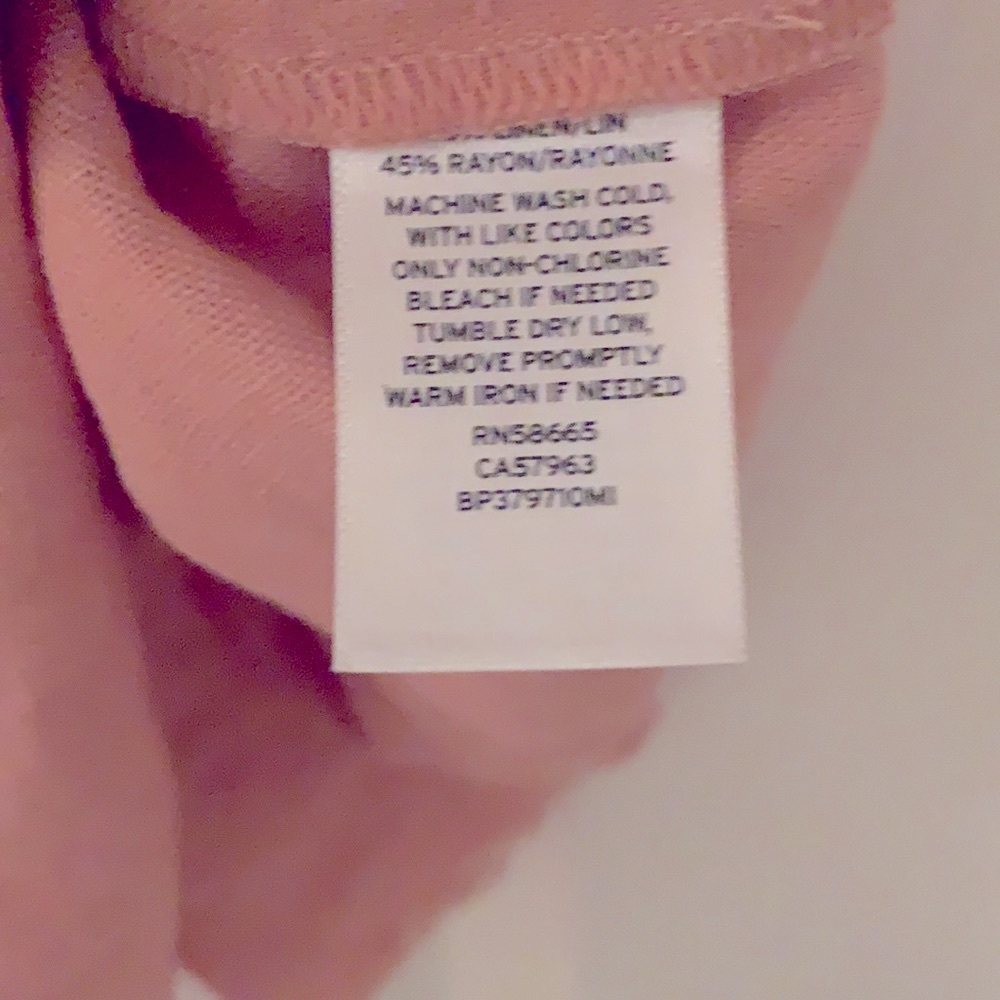 NOT FOR SALE Very 🌺 cute Top tie front / linen - Picture 8 of 9